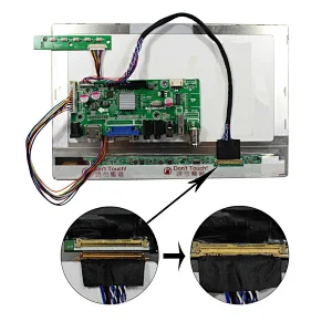 10.1inch B101EW05 1280X800 IPS LCD Screen with HD-MI VGA AV USB LCD Controller Board