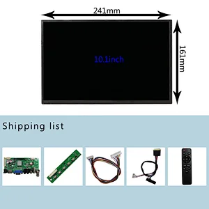 10.1inch B101EW05 1280X800 IPS LCD Screen with HD-MI VGA AV USB LCD Controller Board