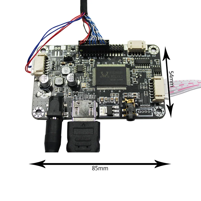 12.1inch LQ121S1LG75 Resolution 800X600 LVDS LCD Screen with HD-MI Audio LCD Controller Board