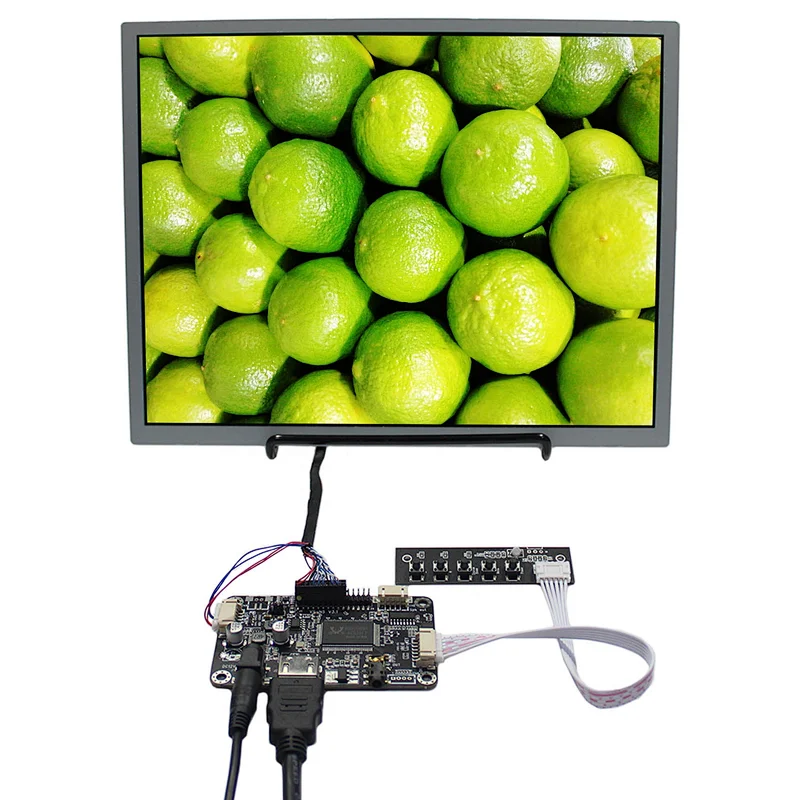 12.1inch LQ121S1LG75 Resolution 800X600 LVDS LCD Screen with HD-MI Audio LCD Controller Board