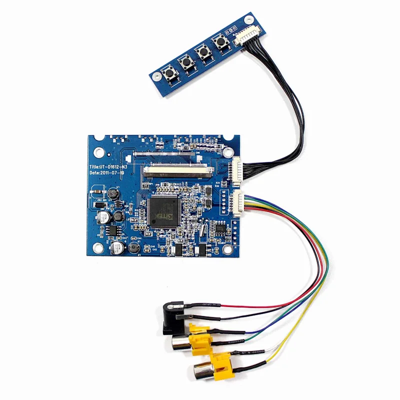 2AV LCD Controller Board Work for 54Pin TTL LQ035NC111 TFT-LCD Screen Panel lq035nc111 av lcd controller board LCD Driver Board LCD Controller Board