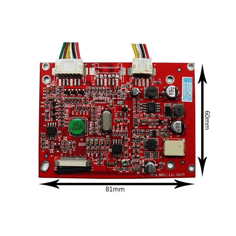 CVBS input LCD Controller Board Work With 26Pin 7inch 480x234  HSD070I651 AT070TN07 TTL interface LCD Screen CVBS input controller board LCD Driver Board LCD Controller Board