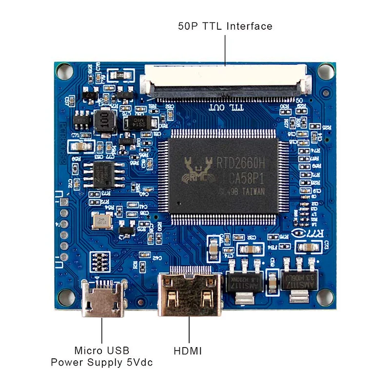 7inch AT070TN90 800X480 TFT-LCD Screen With HDMI-mini LCD Controller Board