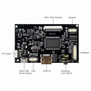 ZJ080NA-08A 8inch 1024X600 TFT-LCD Screen With HDMI LCD Controller Board ZJ080NA-08A 8inch 1024X600 hdmi lcd controller board 8inch hdmi controller board hdmi controller for lcd