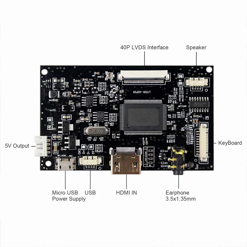ZJ080NA-08A 8inch 1024X600 TFT-LCD Screen With HDMI LCD Controller Board ZJ080NA-08A 8inch 1024X600 hdmi lcd controller board 8inch hdmi controller board hdmi controller for lcd
