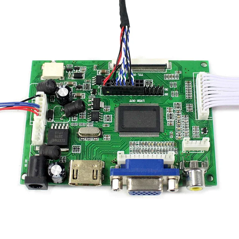 6.5inch G065VN01 V2 640X480 TFT-LCD Screen with HDMI VGA+2AV LCD Controller Board