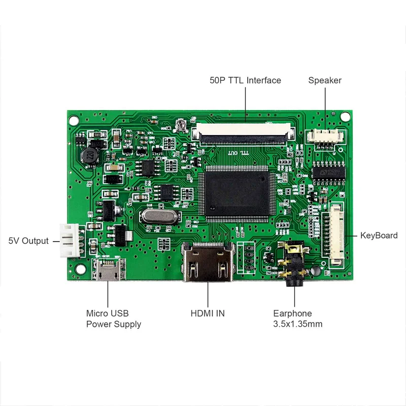 8inch AT080TN64 800X480 LCD Screen with HDMI LCD Controller Board 8inch AT080TN64 800X480 hdmi lcd controller board screen lcd 800x480 AT080TN64 hdmi controller for lcd resolution 800x480 pixels lcd screen lcd module controller board