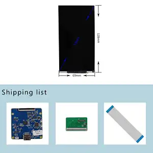 5.5inch H546UAN01.0 2160X3840 LCD Screen with HD-MI To Mipi LCD Controller Board