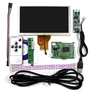 6.5inch AT065TN14 800X480 LCD With 4-Wire Resistive Touch Panel HDMI LCD Controller Board