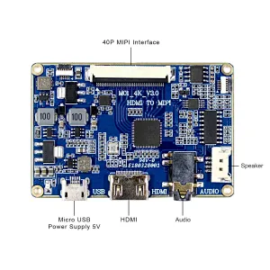 5.5inch LS055T3SX05 1920x1080  Without Backlight LCD Screen With HDMI To Mipi LCD Controller Board
