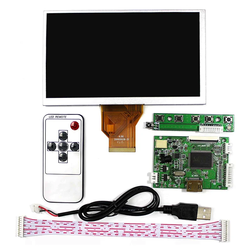 6.5inch AT065TN14 800X480 16:9 Aspect Ratio TFT-LCD Screen With HDMI LCD Controller Board