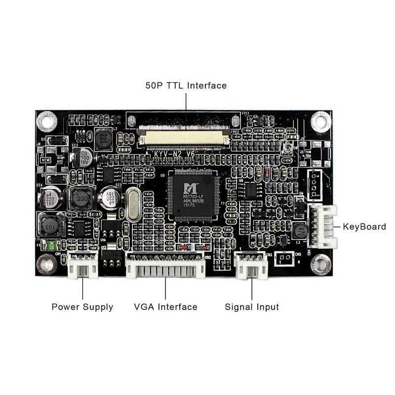 VS050T-001A 800X480 5inch TFT-LCD Screen VGA+AV LCD Controller Board lcd 5inch 800x480 5 inch 800x480 lcd screen 5inch screen with vga av controller board lcd controller pcb board lcd 800x480 led lcd controller board