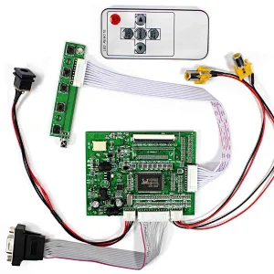 6.2inch HSD062IDW1 800X480 LCD With 4-wire Touch Panel + VGA+AV LCD Controller Board