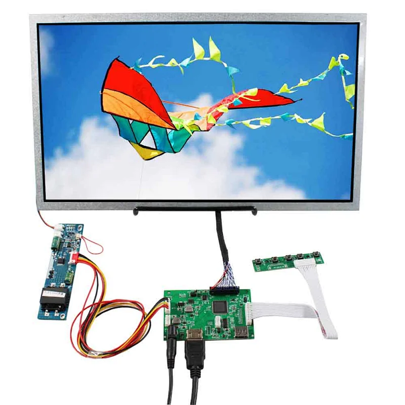 15.6inch 1920X1080 1000nit Sunlight Readable Outdoor LCD Screen with HD-MI USB LCD Board