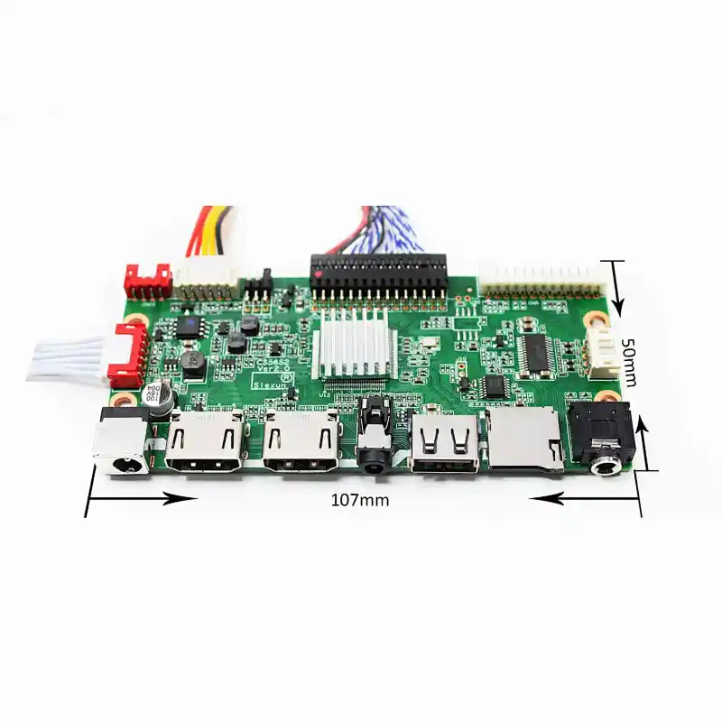10.3inch HSD103KPW2-A10 1920X720 Stretched Bar Screens LCD Display With HD-MI USB SD AV LCD Controller Board 10.3inch 1920x720 lcd 10.3inch lcd screen with lcd controller board hdmi lcd driver board  for 1920x720