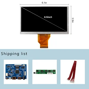 6.5inch AT065TN14 800X480 TFT-LCD Screen With HD-MI USB LCD Controller Board