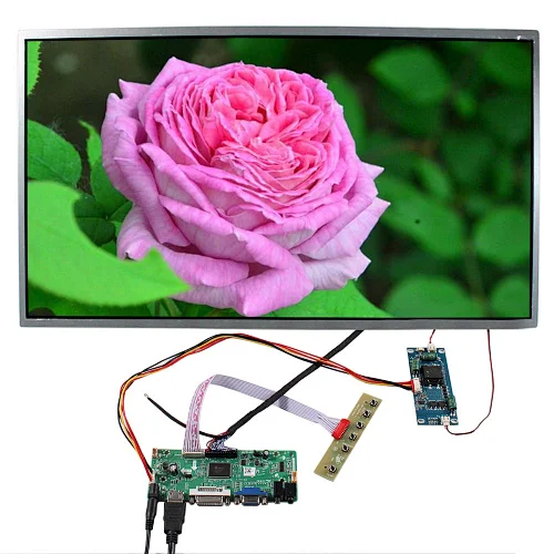 23.8 inch 1920X1080 1500nit Sunlight Readable LCD Screen with HDMI VGA DVI LCD Controller Board