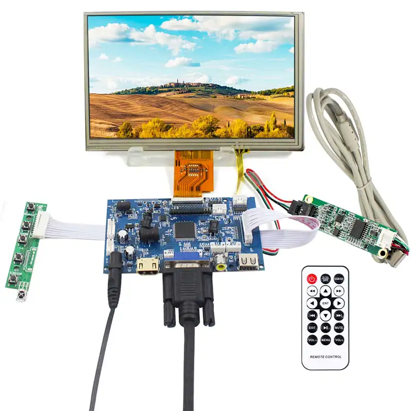 7inch AT070TNA2 1024X600 LCD With Touch Panel Screen HDMI VGA+2AV LCD Controller Board 7inch AT070TNA2 1024X600 hdmi lcd controller board 7inch 1024x600 lcd screen 7inch touch screen