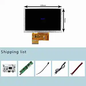 5inch 800X480 Brightness 450nit TFT-LCD Screen with HDMI LCD Controller Board