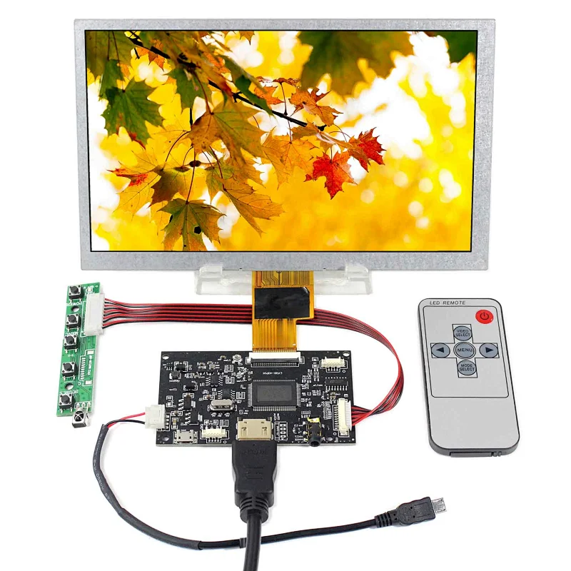 ZJ080NA-08A 8inch 1024X600 TFT-LCD Screen With HDMI LCD Controller Board ZJ080NA-08A 8inch 1024X600 hdmi lcd controller board 8inch hdmi controller board hdmi controller for lcd