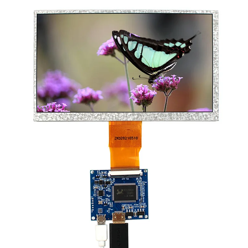 7inch IPS VS070-I5024H45C-02 1024x600 TFT-LCD Screen With HDMI-mini LCD Controller Board