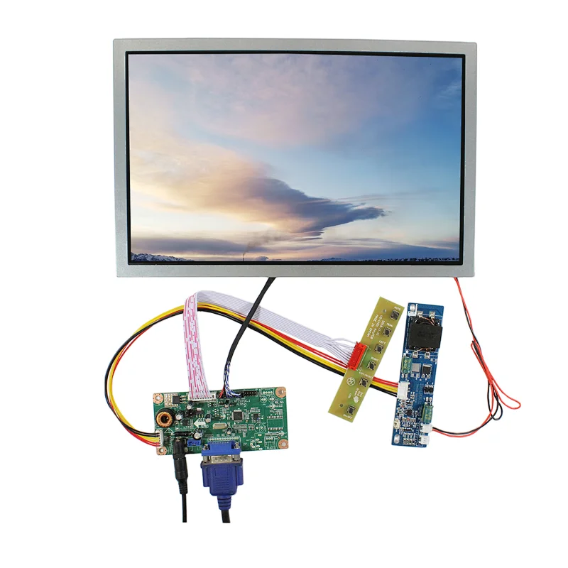 12.1inch AA121TD02 1280x800 Outdoor Display LCD Screen With VGA LCD Controller Board