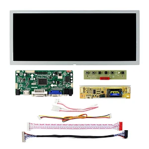 12.3inch LQ123K1LG03 1280X480 TFT-LCD Screen with HDMI VGA DVI LCD Controller Board