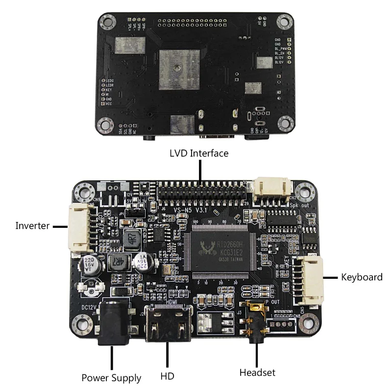 10.4inch 800X600 1000nit High Brightness LCD Screen With HDMI Audio LCD Controller Board