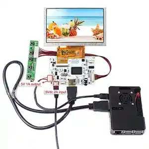 5inch 800X480 Brightness 450nit TFT-LCD Screen with HDMI LCD Controller Board