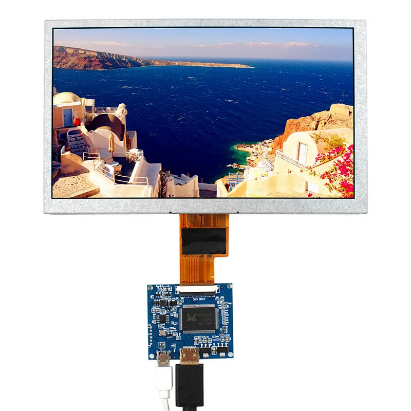 8inch ZJ080NA-08A 1024X600 TFT-LCD Screen With HDMI-mini LCD Controller Board