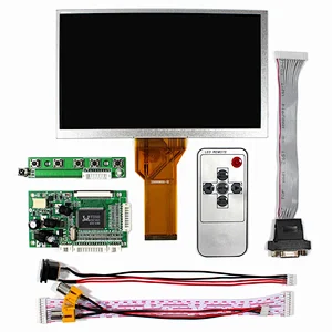 7inch AT070TN92 800X480 16:9 TFT-LCD LCD Screen With VGA+2AV LCD Controller Board