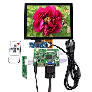 8inch EJ080NA-04C 1024X768 TFT-LCD Screen with HDMI+VGA+2AV LCD Controller Board