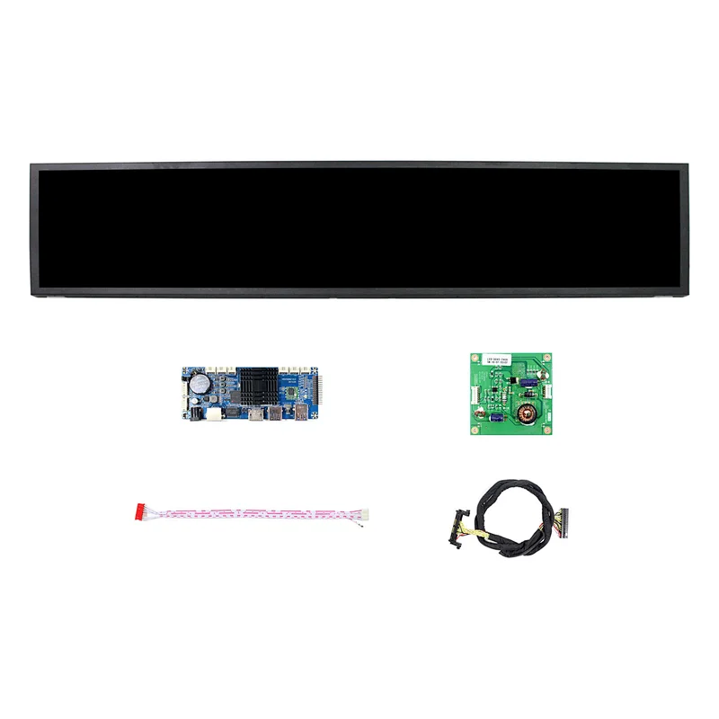 43inch Stretched Bar Display VSFHD43IIE01 1920X355 IPS LCD Screen With Android 4.4 LCD Controller Board