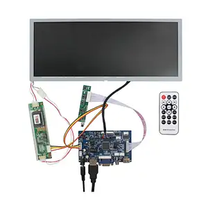 12.3inch Stretch Bar Screen LQ123K1LG03 1280X480 TFT-LCD Screen with HDMI USB VGA LCD Controller Board