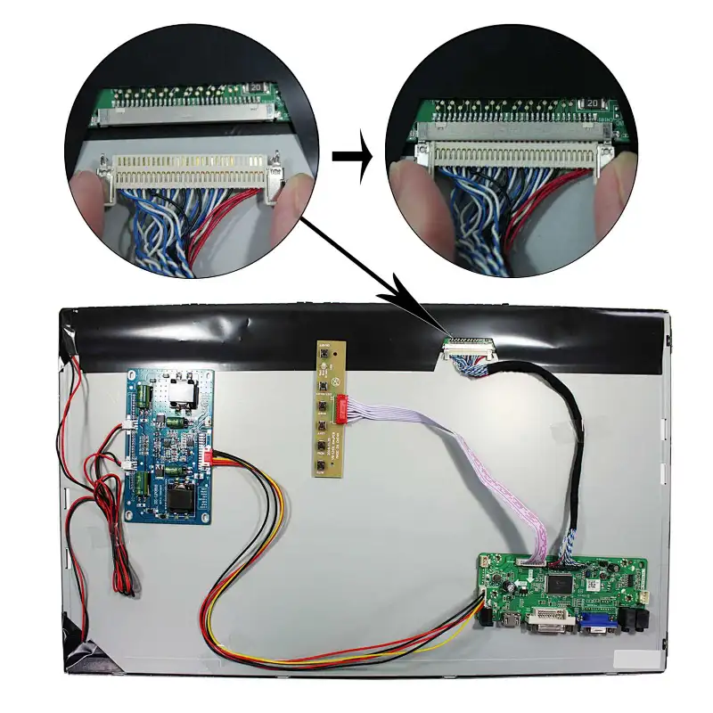 21.5inch  1920x1080 M215HJJ-P02 Sunlight Readable 2000nit LCD Screen With HD-MI VGA DVI LCD Controller Board