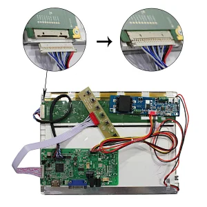 10.4inch  800X600 1000nit High Brightness TFT- LCD Screen With VGA LCD Controller Board