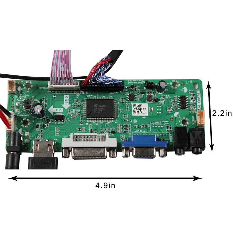 27inch 1920X1080 VS270GF 1500nit Sunlight Readable TFT-LCD Screen With HDMI VGA DVI LCD Controller Board