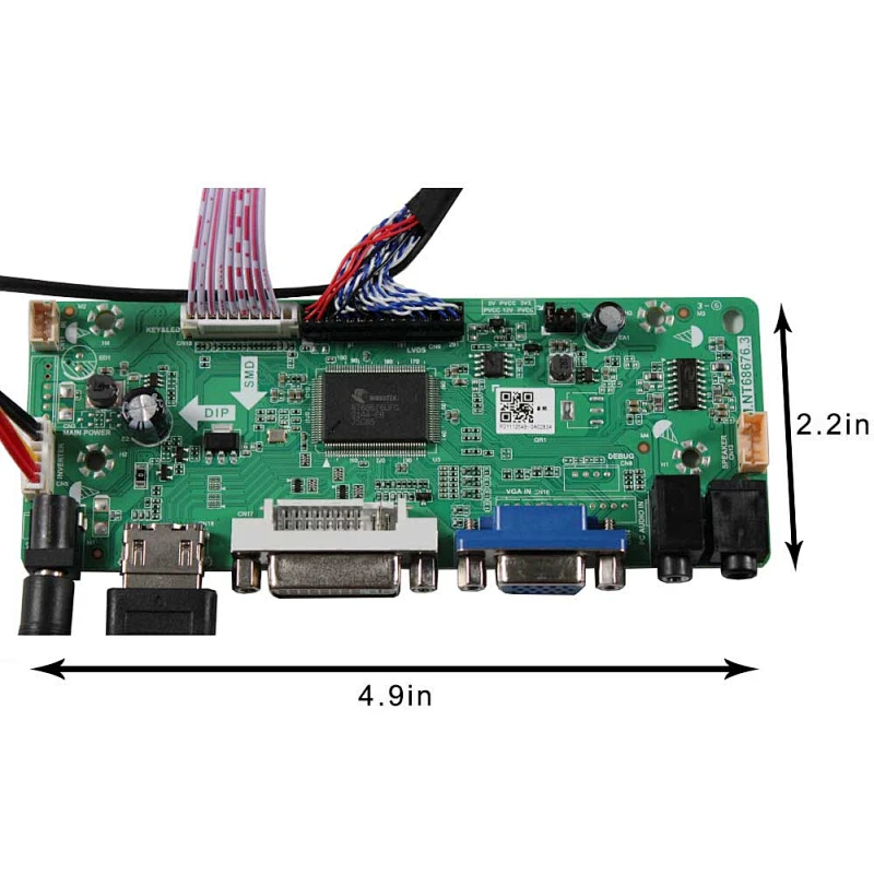 27inch 1920X1080 VS270GF 1500nit Sunlight Readable TFT-LCD Screen With HDMI VGA DVI LCD Controller Board