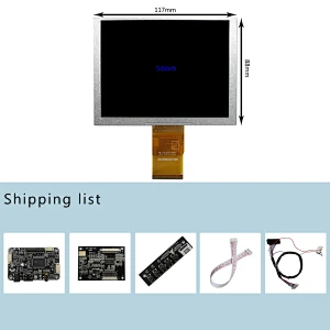 5 inch TFT-LCD ZJ050NA-08C 640×480 Screen With HD-MI Audio LCD Controller Board 5inch 640x480 5 inch lcd screen 5 inch lcd screen with controller board lcd tft screen 5 inch hdmi controller board for lcd