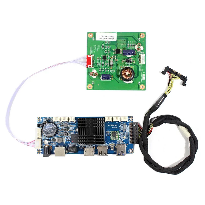 43inch Stretched Bar Display VSFHD43IIE01 1920X355 IPS LCD Screen With Android 4.4 LCD Controller Board