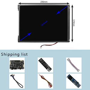 10.4inch 800X600 1000nit High Brightness LCD Screen With HDMI Audio LCD Controller Board