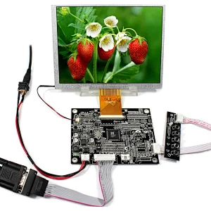 7inch A070SN02  800X600 TFT-LCD Screen With VGA LCD Controller Board 7inch A070SN02  800X600 7inch 800x600 lcd screen with vga driver 7inch lcd screen 7inch lcd