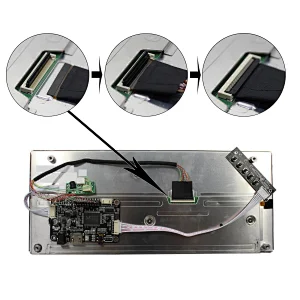 12.3inch HSD123KPW1 1920X720 IPS TFT-LCD Screen with HD-MI Audio LCD Controller Board