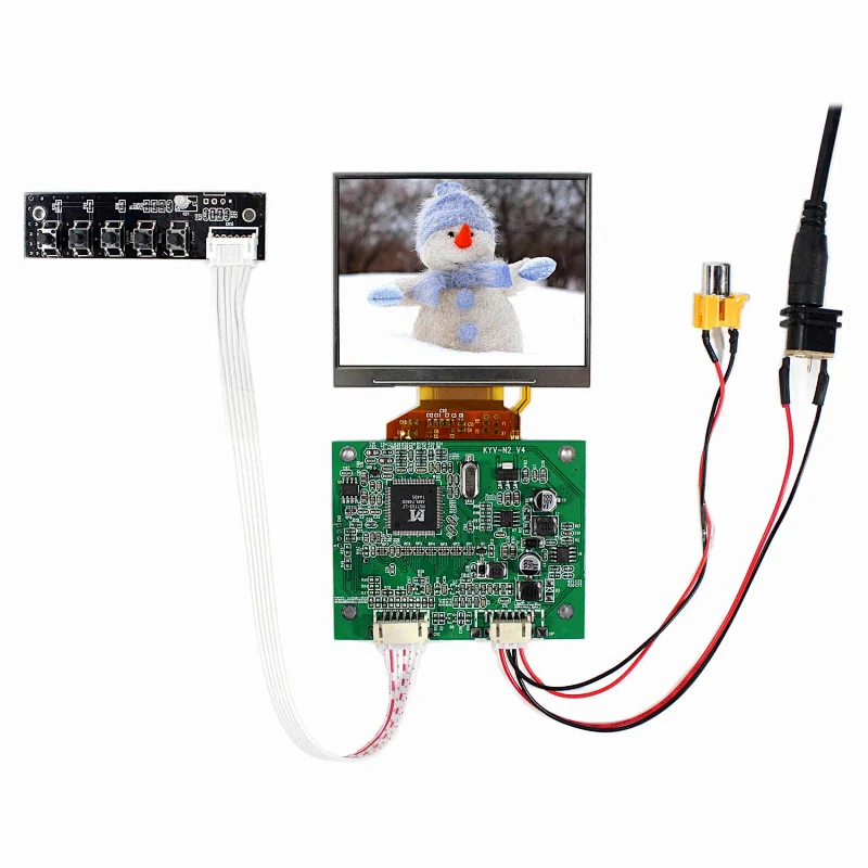 3.5inch LQ035NC111 320X240 TFT-LCD Screen With AV LCD Controller Board lcd 320x240 with controller lcd av controller board lq035nc111 3.5 inch 320x240 lcd lcd 320x240