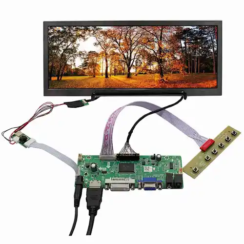 10.3" HSD103KPW2-A10 1920X720 TFT-LCD Screen  10.3inch 850nit LCD Display with HDMI VGA DVI LCD Controller Board lcd controller board hdmi 10.3inch HSD103KPW2-A10 lcd display with lcd screen 10.3inch 1920x720