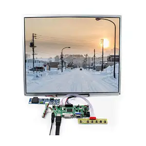 19.0" 1280X1024 1000nit High Brightness LCD Screen With HDMI VGA DVI LCD Controller Board