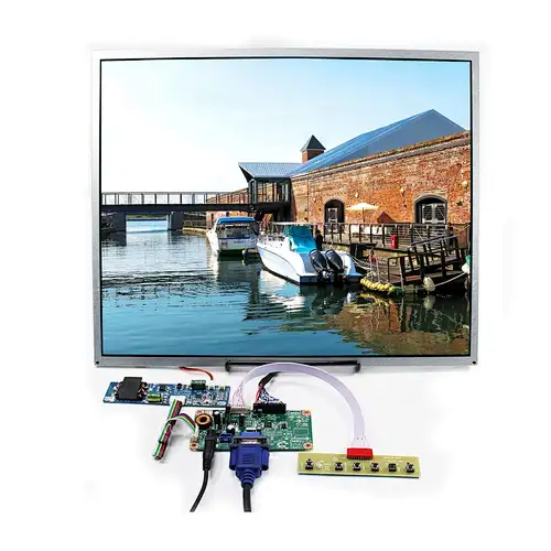 19" 1280X1024 G190ETN01-1000nit TFT-LCD Screen 19inch Industrial Display with VGA LCD Controller Board