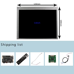 5.6inch AT056TN53 640X480 TFT-LCD With HD-MI Audio LCD Controller Board lcd