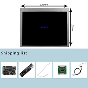 5.6inch AT056TN53 640X480 TFT-LCD With HD-MI Audio LCD Controller Board