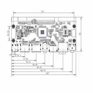10.3inch HSD103KPW2-A10 1920X720 Stretched Bar Screens LCD Display With HD-MI USB SD AV LCD Controller Board 10.3inch 1920x720 lcd 10.3inch lcd screen with lcd controller board hdmi lcd driver board  for 1920x720